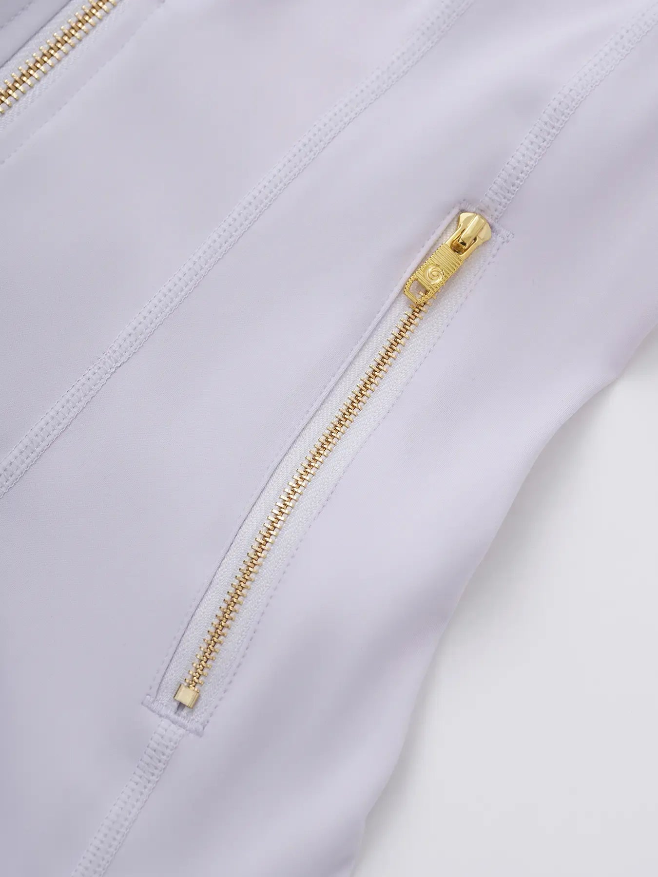 UnciaActive Gold-Color zipper Vest & Shorts Set - Minimalist Women's Tracksuit tracksuits for men Workout & Yoga - Airlayer Fabric & High Elasticity - Basic / tracksuit set - workout sets women - gym outfits - gym shorts - bikershorts Clothes