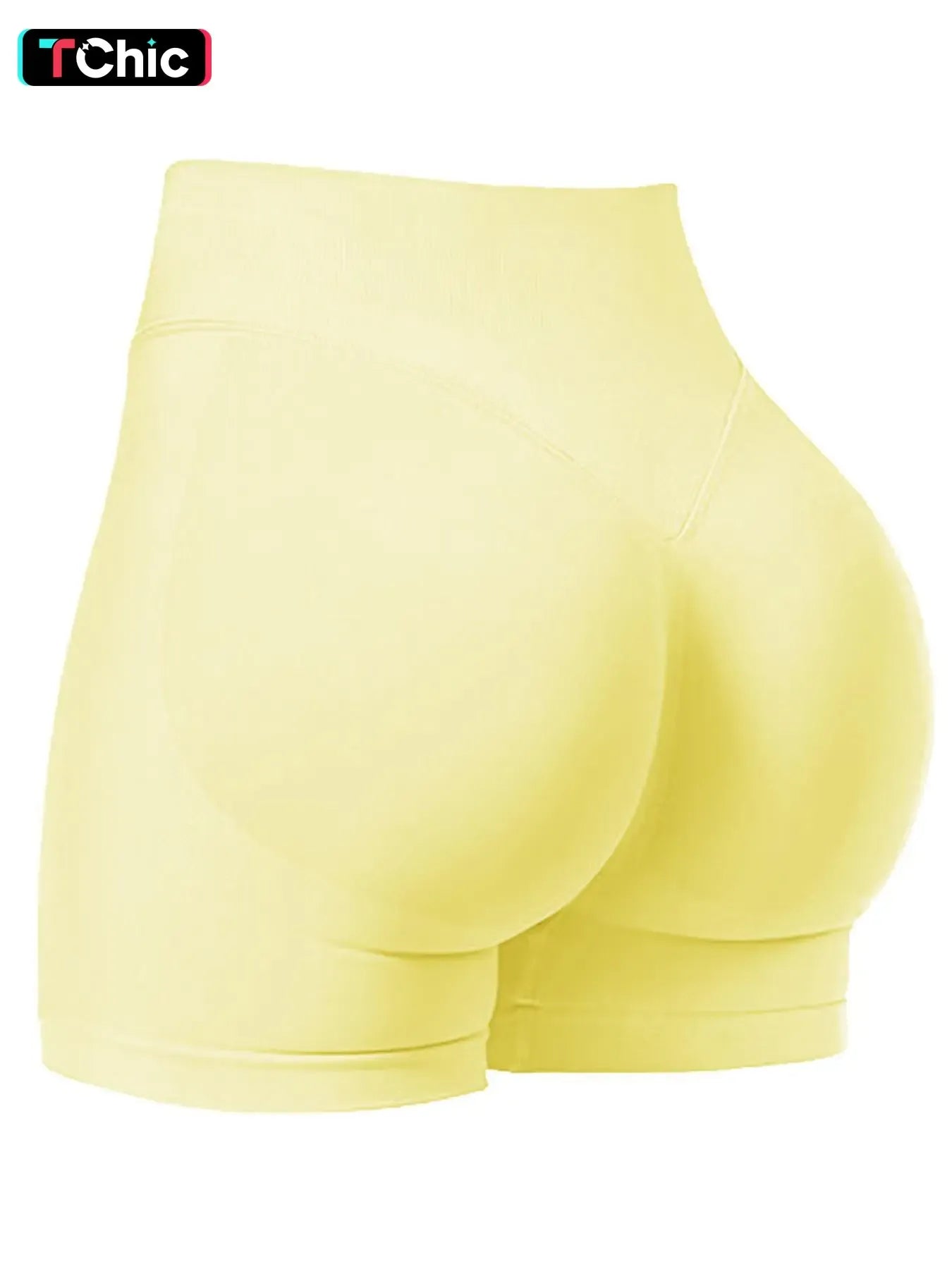 Seamless Shorts for Women, 1-5 Pack Invisable Scrunch Butt Lifting Gym Seamless Booty Biker Shorts, Breathable Comfortable High Stretch Skinny Shorts, Gym Shorts, Ladies Sportswear for Indoor Outdoor Wear, Scrunch Active Shorts