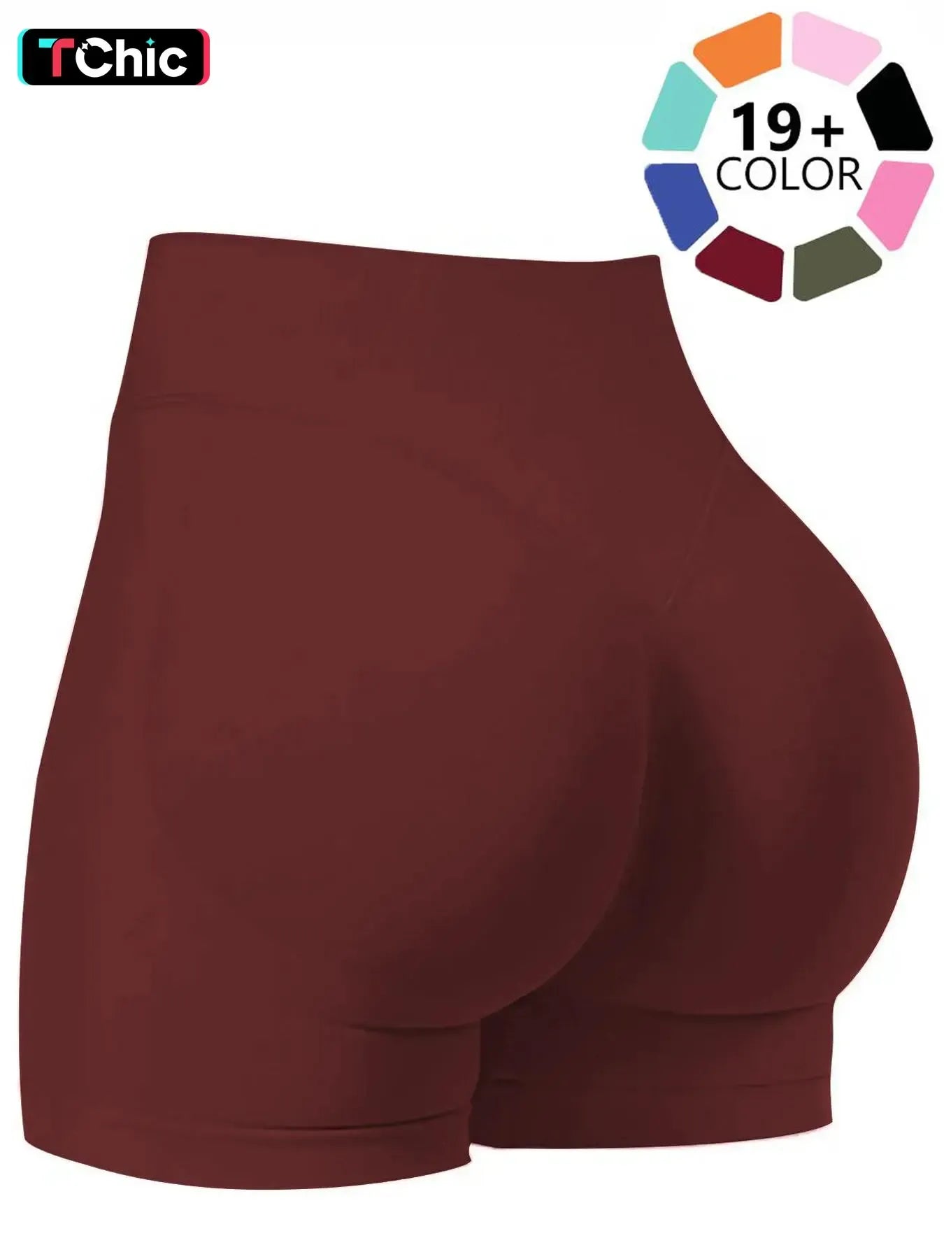 Seamless Shorts for Women, 1-5 Pack Invisable Scrunch Butt Lifting Gym Seamless Booty Biker Shorts, Breathable Comfortable High Stretch Skinny Shorts, Gym Shorts, Ladies Sportswear for Indoor Outdoor Wear, Scrunch Active Shorts